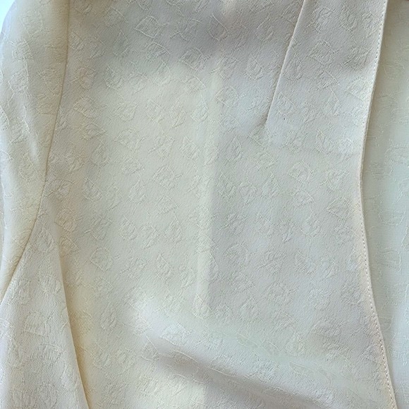 Nine to Five Ivory Blouse Size 40 - Picture 8 of 14